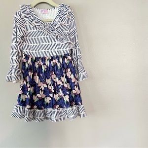 Pete & Lucy ruffle dress, soft and stretchy